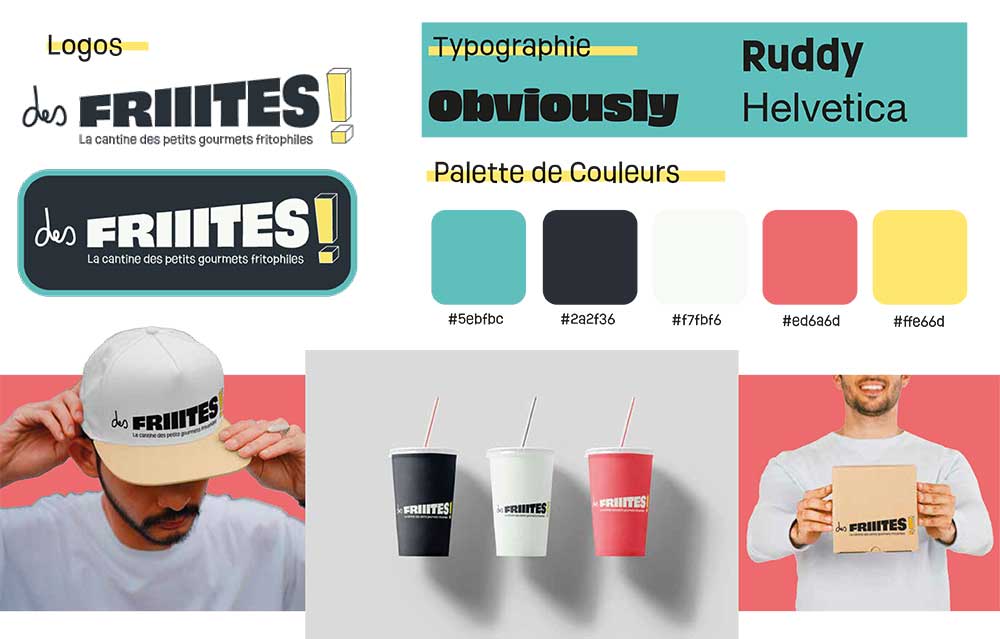 presentation du logo des friiites